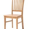 Dubová lakovaná stolička Raines