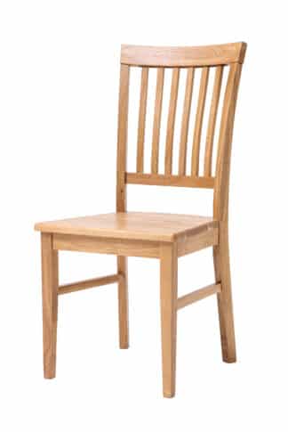 Dubová lakovaná stolička Raines