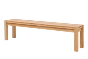 Dubová olejovaná a voskovaná masívna lavica Kobi