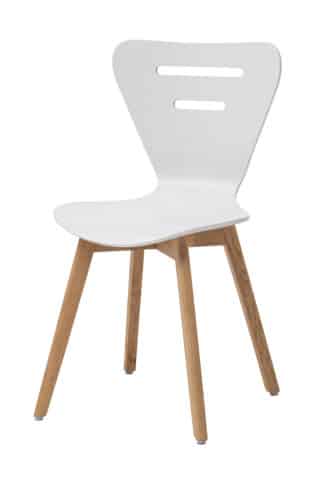 Dubová olejovaná jedálenská stolička Doris