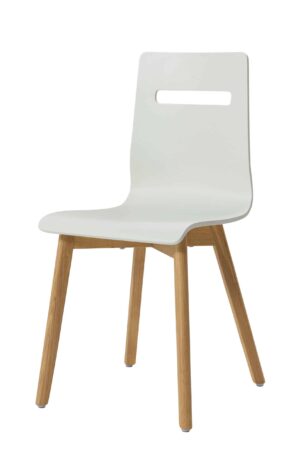 Moderná stolička Mia biela