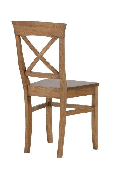 Dubová lakovaná stolička Torino rustik 3