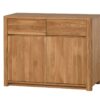 Komoda z masívneho dubového dreva Lausanne 2Z 2D