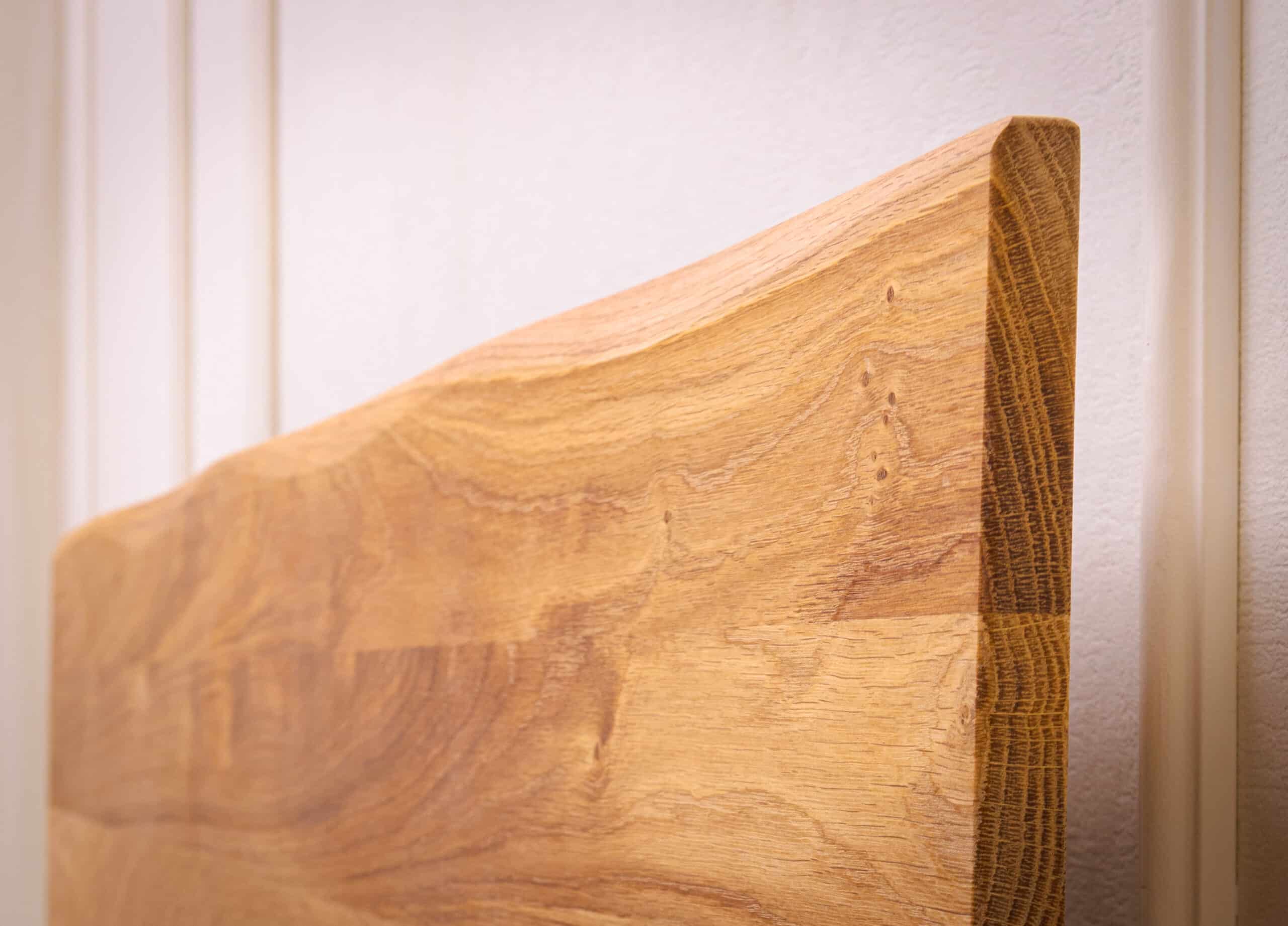 Železná posteľ Tara 180x200 v kombinácii dubového masívu a kovu (viac variantov rozmerov) - Image 6