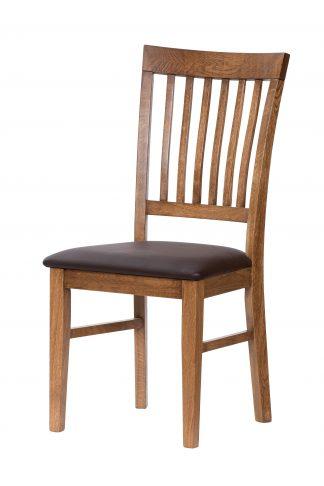 Masivní židle Raines je opravdovým skvostem mezi nábytkem. Provedená v rustikálním stylu, tato židle je vyrobena z masivního dubu, který je známý svou vysokou pevností a odolností.