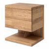 Masívny dubový nočný stolík Pavla 2Z