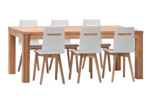 Dubový jedálenský set Korund-Mia
