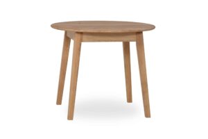 Kulatý rozkládací stůl Genova z dubu přinesete kousek přírody přímo do vaší jídelny. Odpočiňte si u stolu, který vám dodá pocit tepla a přirozenosti!