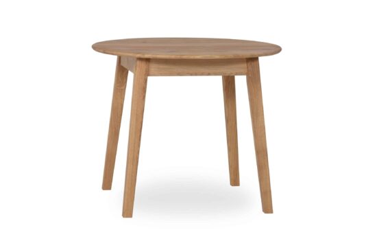 Kulatý rozkládací stůl Genova z dubu přinesete kousek přírody přímo do vaší jídelny. Odpočiňte si u stolu, který vám dodá pocit tepla a přirozenosti!