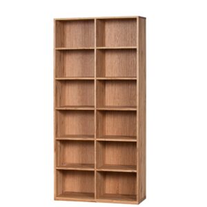 Knihovna z masivu dubu je ideální volbou pro všechny milovníky knih, kteří si chtějí vytvořit pohodlný a elegantní prostor pro čtení a relaxaci.