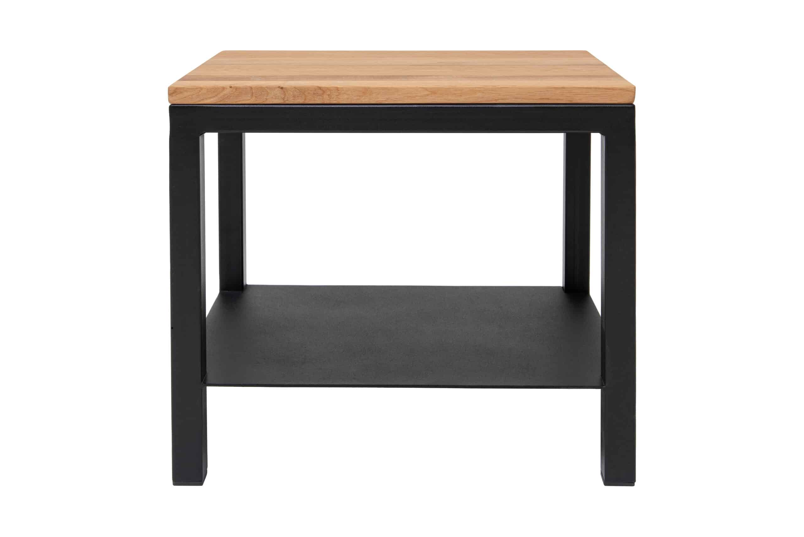 Kovový nočný stolík Iron - Image 2