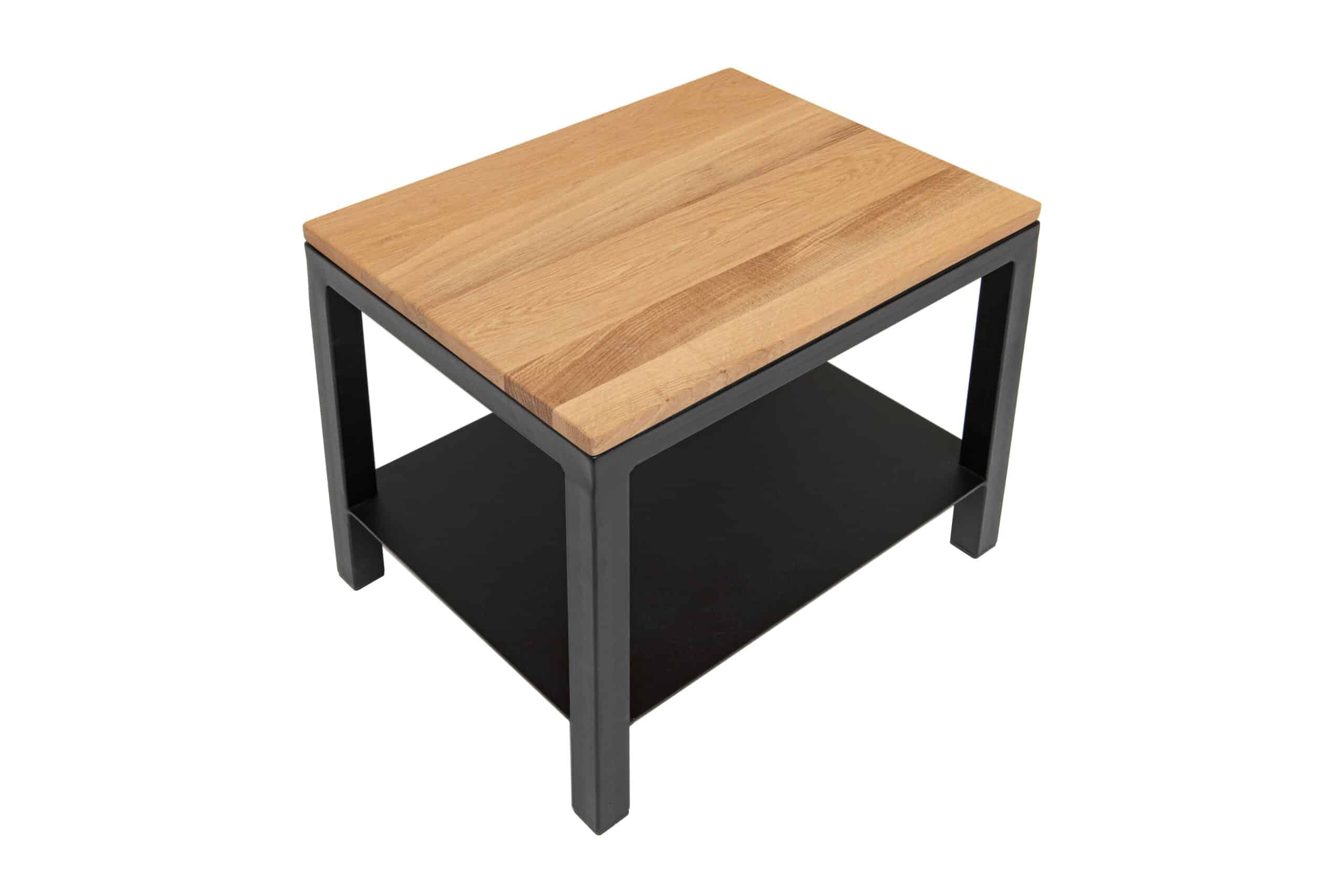 Kovový nočný stolík Iron - Image 3