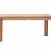 Rozkladací jedálenský stôl Korund z masívneho dubového dreva (vrchná doska 4 cm)