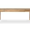Rozkladací dubový jedálenský stôl Moroni (viac variantov veľkostí)