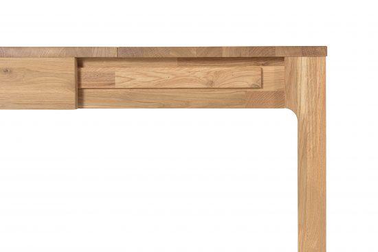 Rozkladací dubový jedálenský stôl Moroni (viac variantov veľkostí) 4
