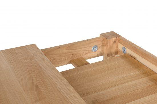 Rozkladací dubový jedálenský stôl Moroni (viac variantov veľkostí) 8