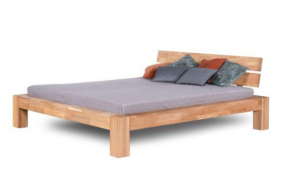 Dubová masívna posteľ Angelina 180x200 cm 2