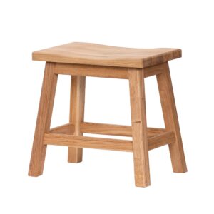 Dubová olejovaná a voskovaná stolička Wave