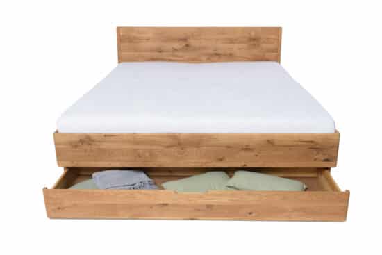 Dubová masívna posteľ Monte 180 x200cm (výber viac veľkostí) 13