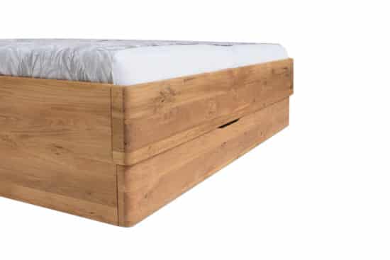 Dubová masívna posteľ Monte 180 x200cm (výber viac veľkostí) 5