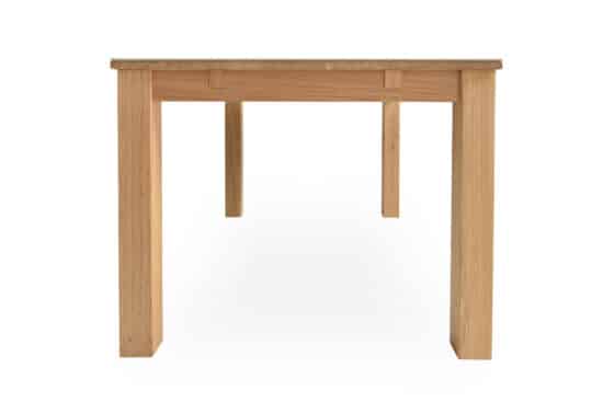 Jedálenský olejovaný stôl Korund z masívneho duba s talianskou mramorovou keramickou doskou (výber dekoru) 4