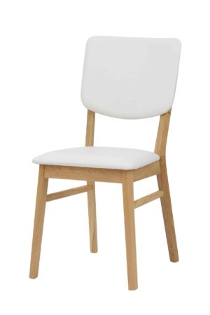 Jedálenská stolička Tallin biela