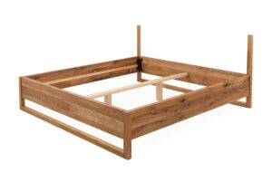 Masívny dubový rám na posteľ Zara 180x200