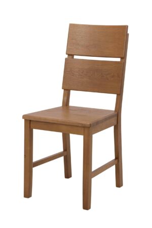 Dubová stolička Karla, svetlý rustik