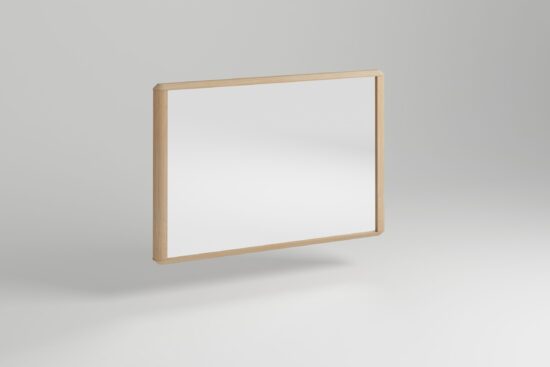 Drevené zrkadlo Stockholm, vyrobené z kvalitného dubového masívu s elegantným minimalistickým dizajnom, je dokonalým kúskom, ktorý pridá do vášho interiéru šarm a nadčasovosť!