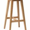 Barová stolička Riga z masívneho dubového dreva