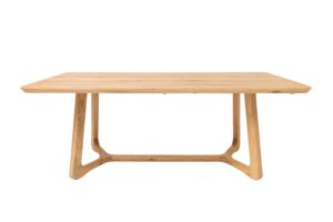 Objavte krásu prírodného dreva s dubovým jedálenským stolom Rome Long, symbolom elegancie, pevnosti a poctivého remesla. Masívna dubová doska s originálne tvarovanými nohami dodá každému interiéru vzdušnosť a štýl. Ideálna voľba pre tých, ktorí hľadajú nadčasový dizajn a kvalitné prírodné materiály.