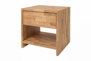 Elegantný dubový stolík Sofi Kubus prináša harmóniu do každej spálne. Majte poriadok aj pohodlie vedľa postele. Nočný stolík ponúka ideálny priestor pre drobnosti aj veci, ktoré chcete mať vždy poruke.