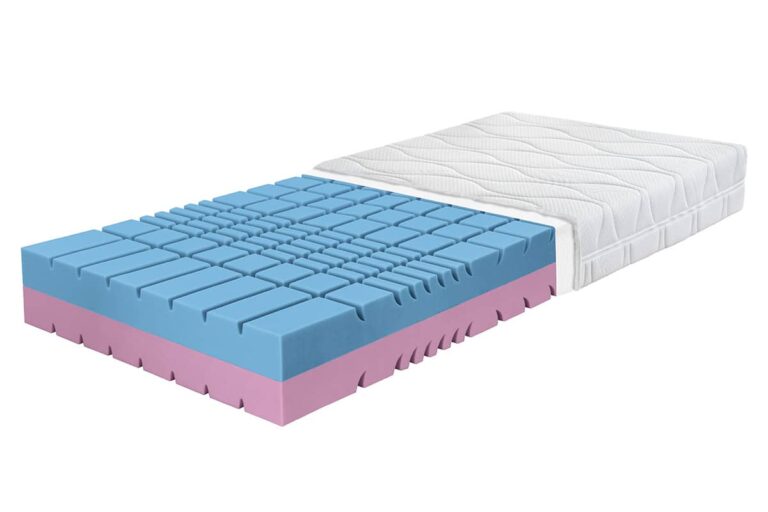 Matrac SOFI sa svojou výškou 20 cm perfektne hodí do rámu postele Sofi, čím vytvára esteticky aj funkčne dokonalý celok pre vašu spálňu.